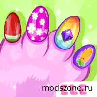 Pet Nail Salon Games Nail Art